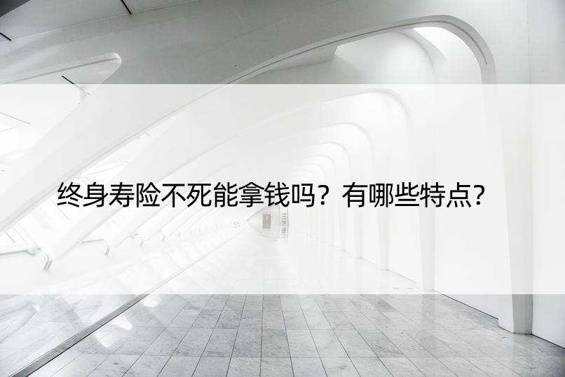 终身寿险不死能拿钱吗？有哪些特点？