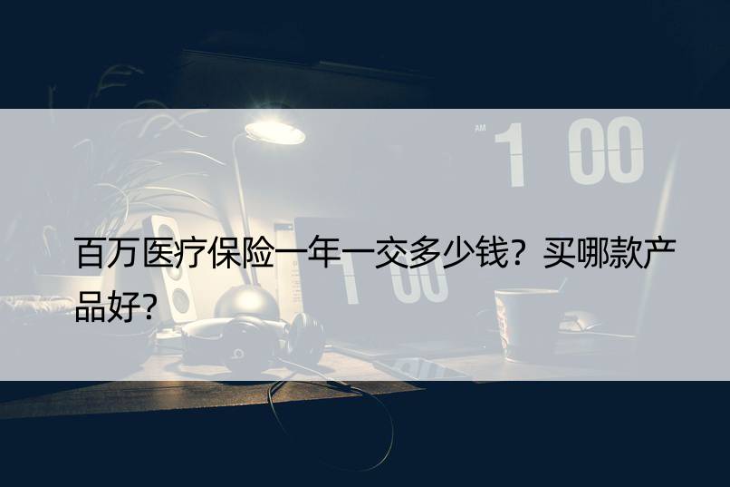 百万医疗保险一年一交多少钱？买哪款产品好？