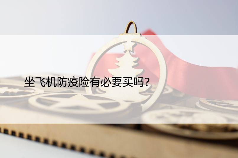 坐飞机防疫险有必要买吗？