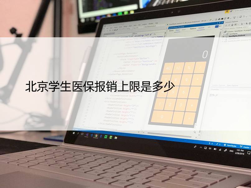 北京学生医保报销上限是多少