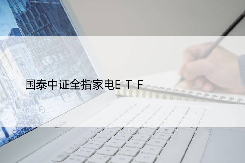 国泰中证全指家电ETF