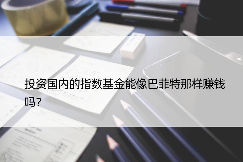 投资国内的指数基金能像巴菲特那样赚钱吗？