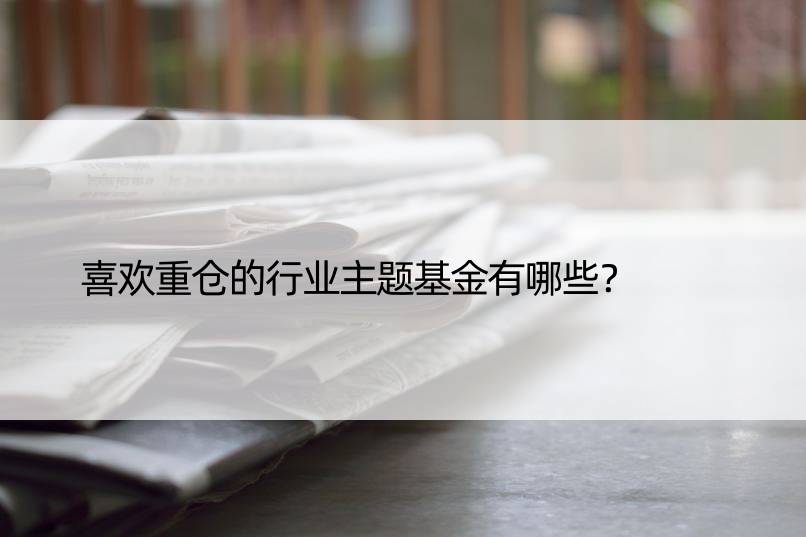 喜欢重仓的行业主题基金有哪些？