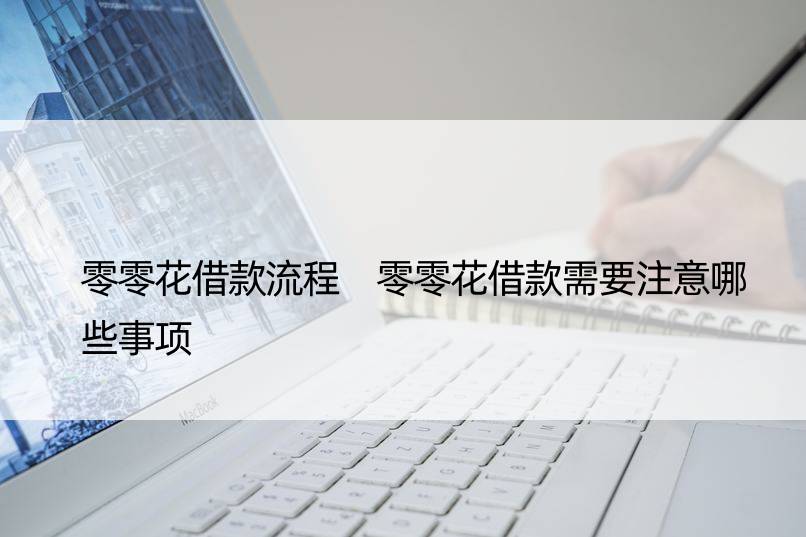 零零花借款流程 零零花借款需要注意哪些事项