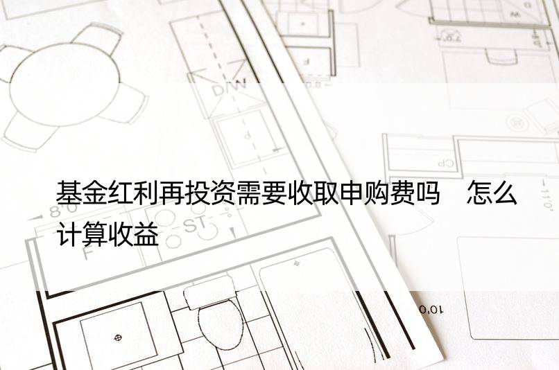 基金红利再投资需要收取申购费吗 怎么计算收益