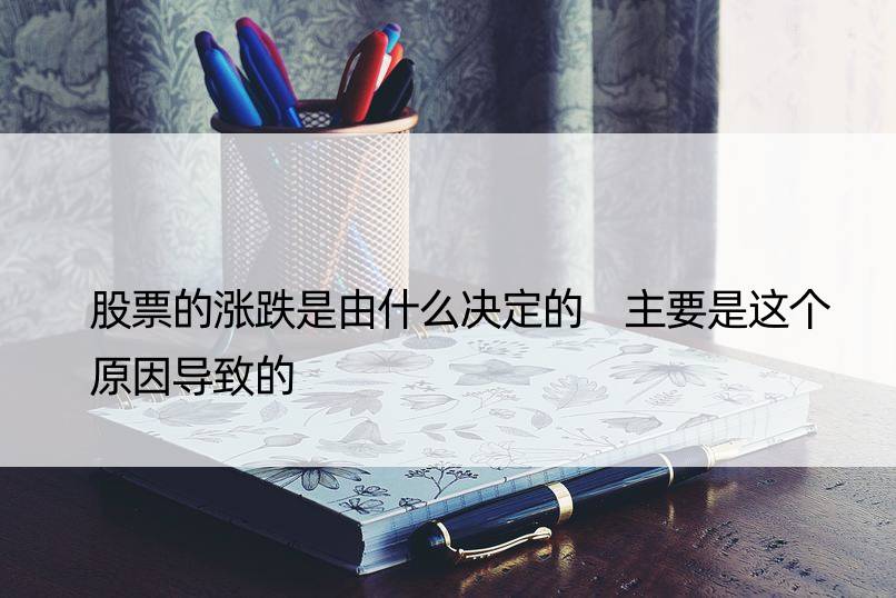 股票的涨跌是由什么决定的 主要是这个原因导致的