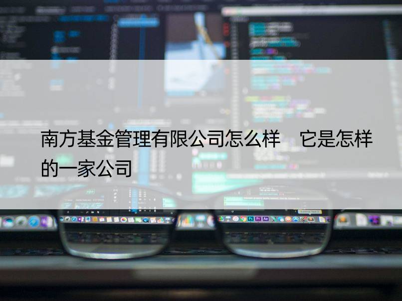 南方基金管理有限公司怎么样 它是怎样的一家公司