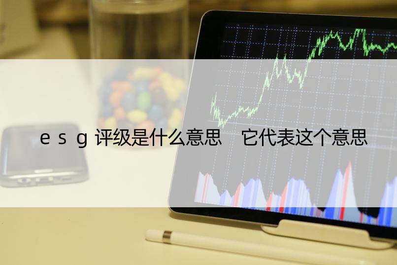 esg评级是什么意思 它代表这个意思