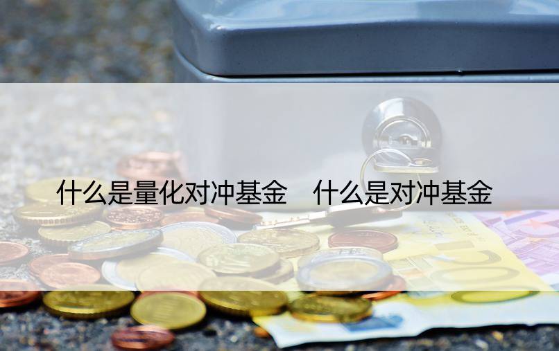 什么是量化对冲基金 什么是对冲基金