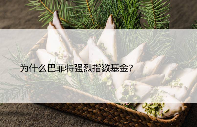 为什么巴菲特强烈指数基金？