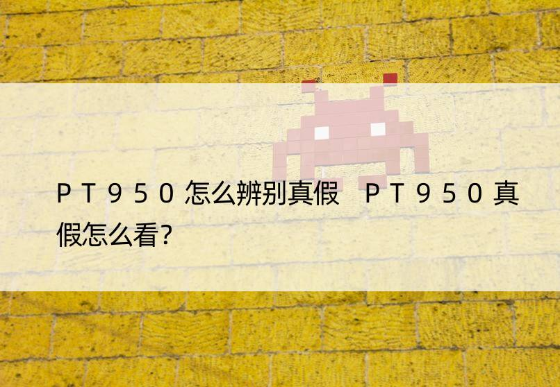 PT950怎么辨别真假 PT950真假怎么看？