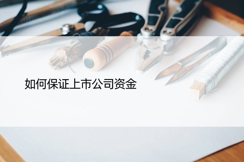 如何保证上市公司资金