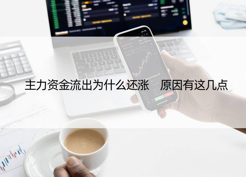 主力资金流出为什么还涨 原因有这几点