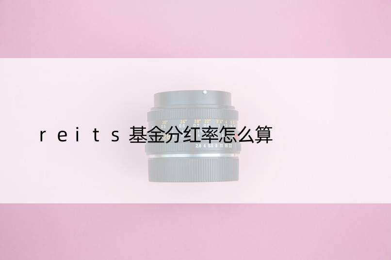 reits基金分红率怎么算